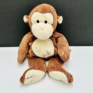 Ty Pluffies Large Dangles 14” Plush Monkey Stuffed Animal 2004 No Tush Tag